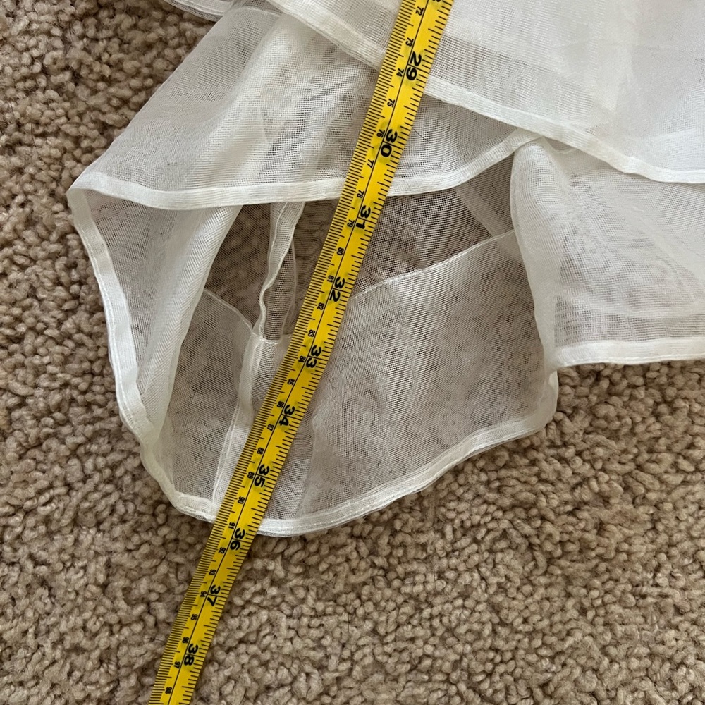 Märchen Silk Tiered Asymmetrical Skirt - Picture 10 of 13